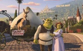 Couple's iconic Shrek-themed wedding complete with fairytale guests go viral