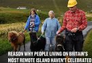 Reason why people living on Britain's most remote island haven't celebrated Christmas yet