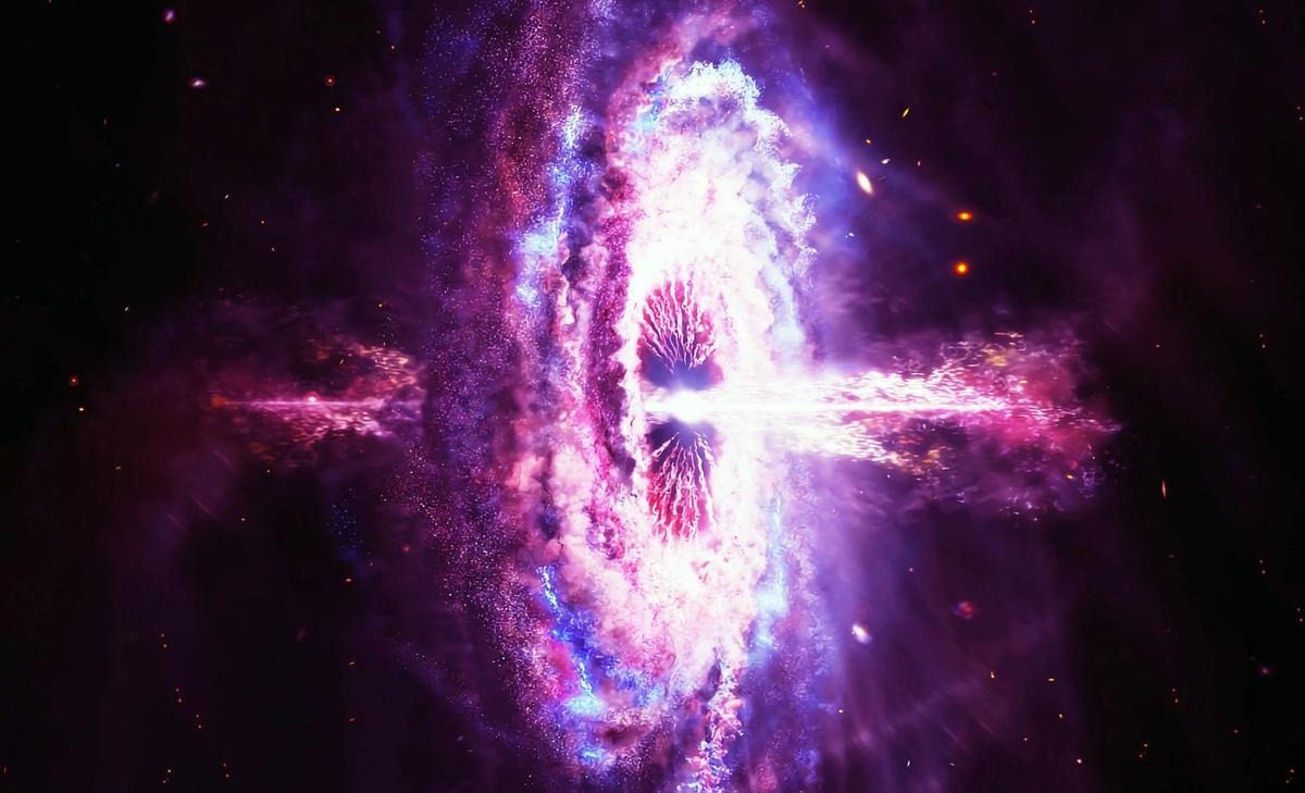 Enough water to fill trillions of Earth’s oceans found in deep space circling a black hole