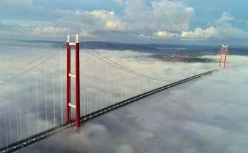 World’s Longest Suspension Bridge Redefines Travel Between Europe and Asia, Cutting Time by 93%