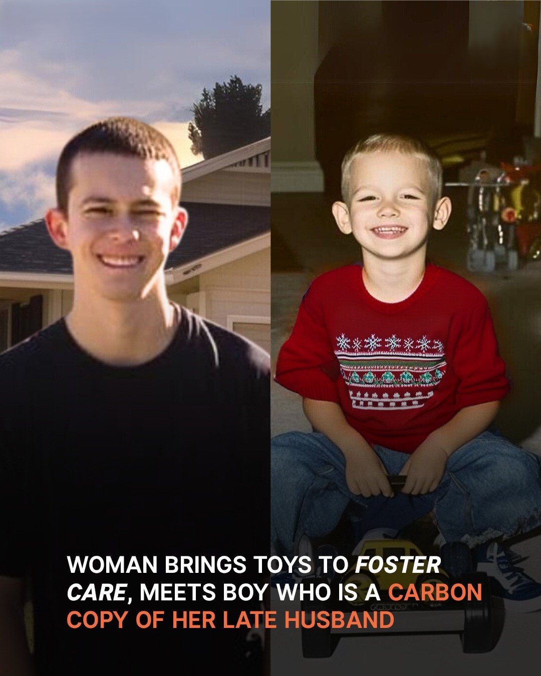 Woman Brings Toys to Foster Care, Meets Boy Who Is Carbon Copy of Her Late Husband – Story of the Day