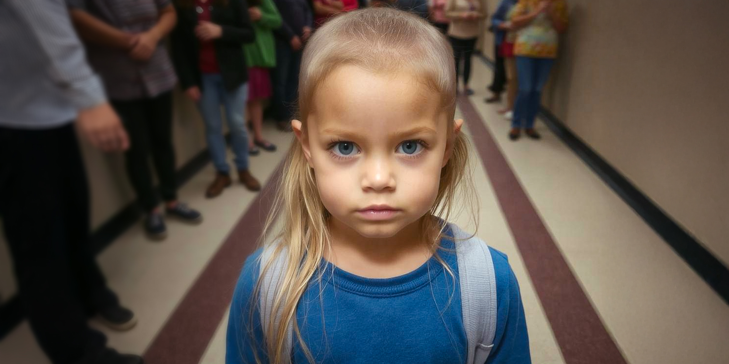 I Went to Pick My 7-Year-Old Daughter up from School to Find Her Long Locks Had Been Cut Off