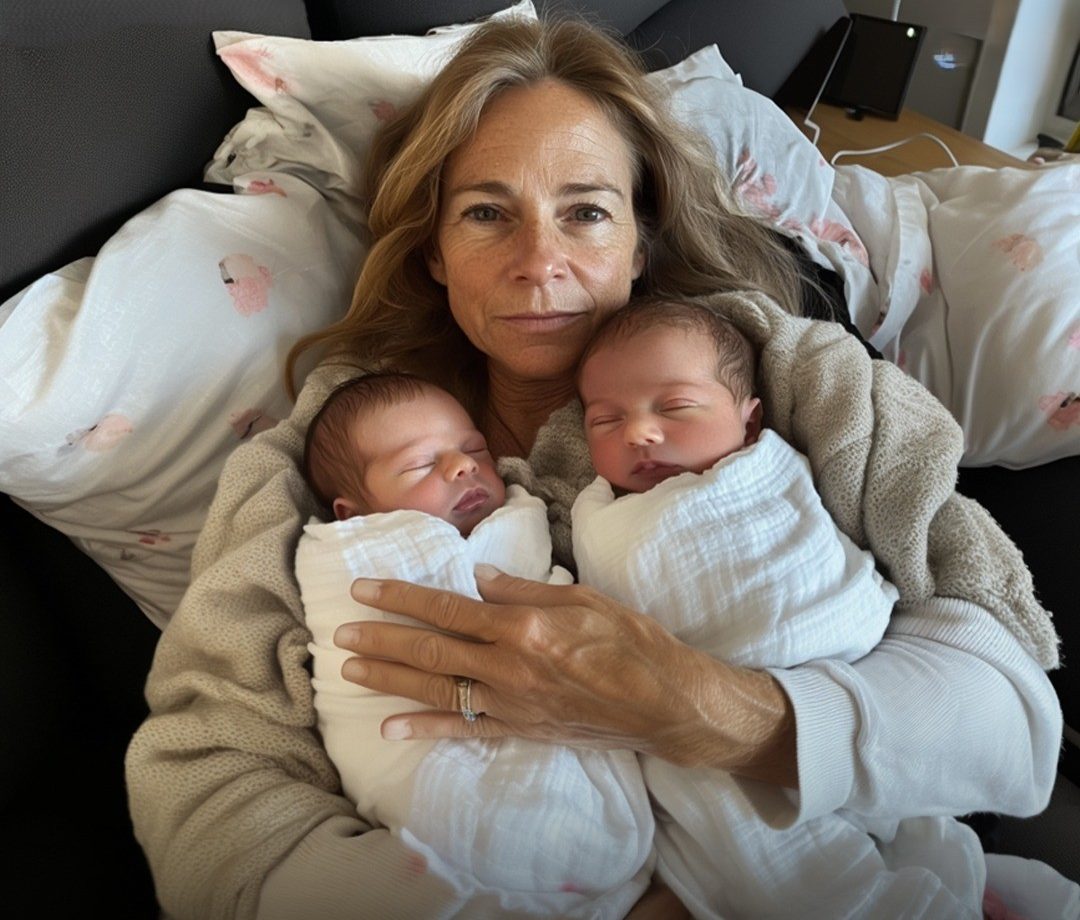 53-Year-Old Woman Gives Birth to Twins, Son-In-Law Notices Familiar Birthmarks on Them