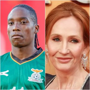 The woman recently won an award for being soccer player of the year. But Rowling thinks her testosterone levels are too high for the honor.