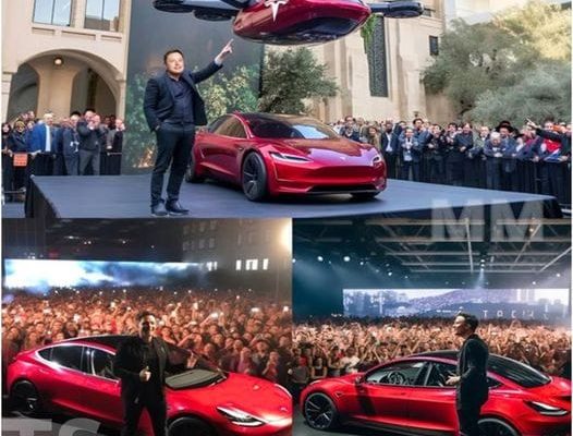 BREAKING NEWS: Elon Musk’s First Prototype of Flying Tesla Car SH0CKED The World – ANHTRUC.