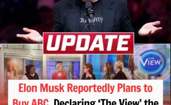 Elon Musk Reportedly Plans to Buy ABC, Declaring ‘The View’ the ‘Worst Show in TV History’ – Why?