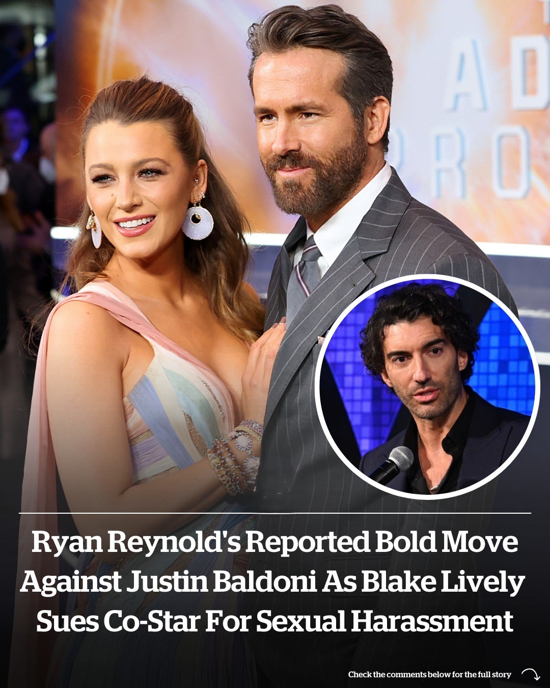 Ryan Reynold's reported bold move against Justin Baldoni as Blake Lively sues co-star for sexual harassment