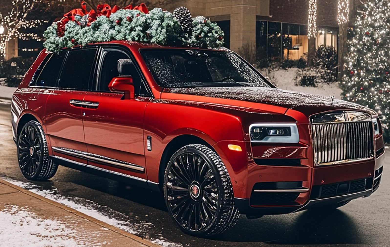 I Found an Elderly Woman on the Roadside on a Snowy Christmas Eve & Took Her Home — Days Later, a Luxury Decorated SUV Pulled up to My Door