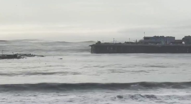 Santa Cruz Wharf Partially Collapses in California as Three Individuals Fall Into the Water — Details