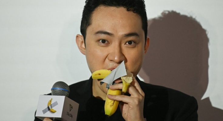 Chinese crypto businessman eats his controversial $6.2 million banana art piece