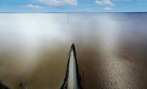Ghost lake returns after 130 years and buries 94,000 acres of farmland
