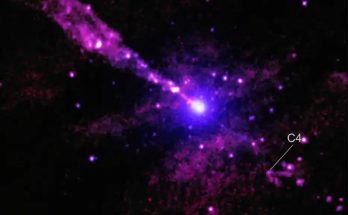 NASA’s Chandra Captures a Jaw-Dropping Image of a Black Hole Jet Smashing Into a Mysterious Cosmic Object