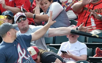 A Father Unleashes “Superdad Powers” to Stop a Flying Baseball Bat From Hitting the Son’s Head