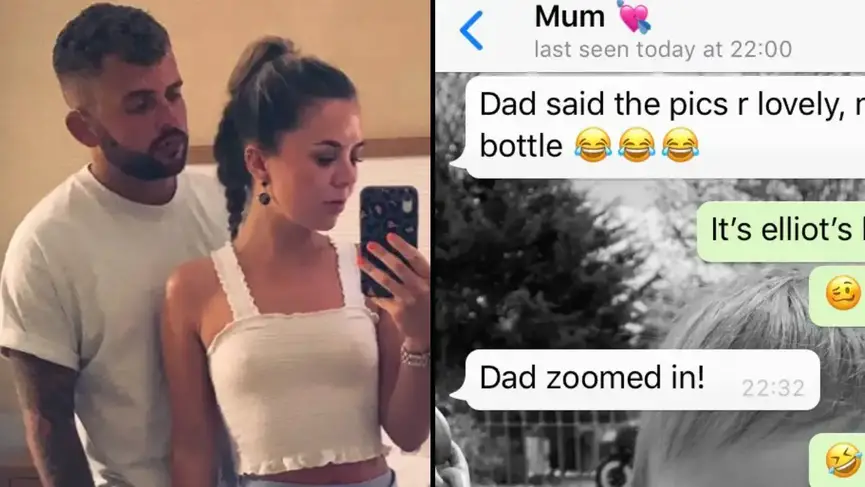 Couple ‘Mortified’ After Dad Spots Rude Detail In Vacation Photo