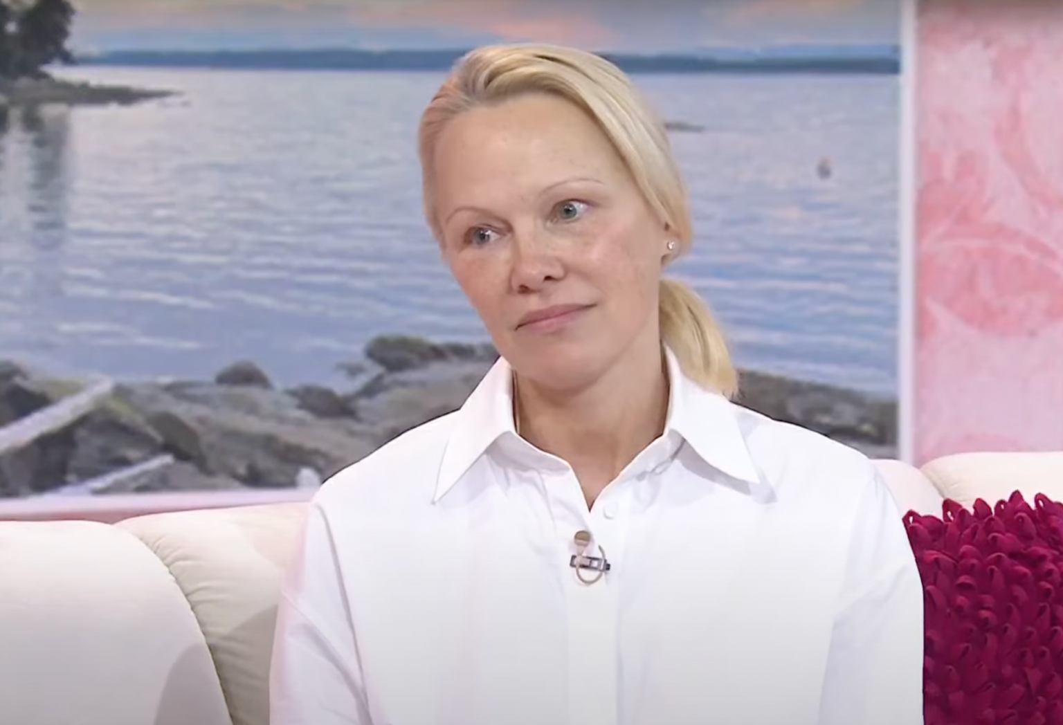 Pamela Anderson Responds After Liam Neeson Confesses To Falling ‘Madly In Love’ With Her On Set