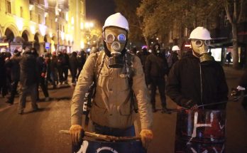 Ukraine's Zelenskyy urges West to sanction Georgia as anti-Russia protests rage