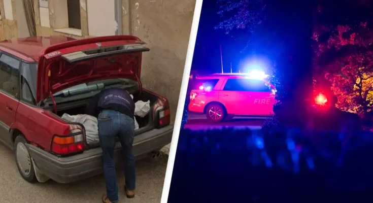 Accused murderer caught by police after Google Maps image showed him putting a body in car trunk