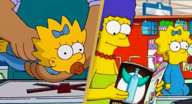 The Simpsons fans are just realizing why Maggie is scanned in opening credits