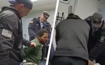 Devastating bodycam footage shows prison officers brutally beating inmate to his death