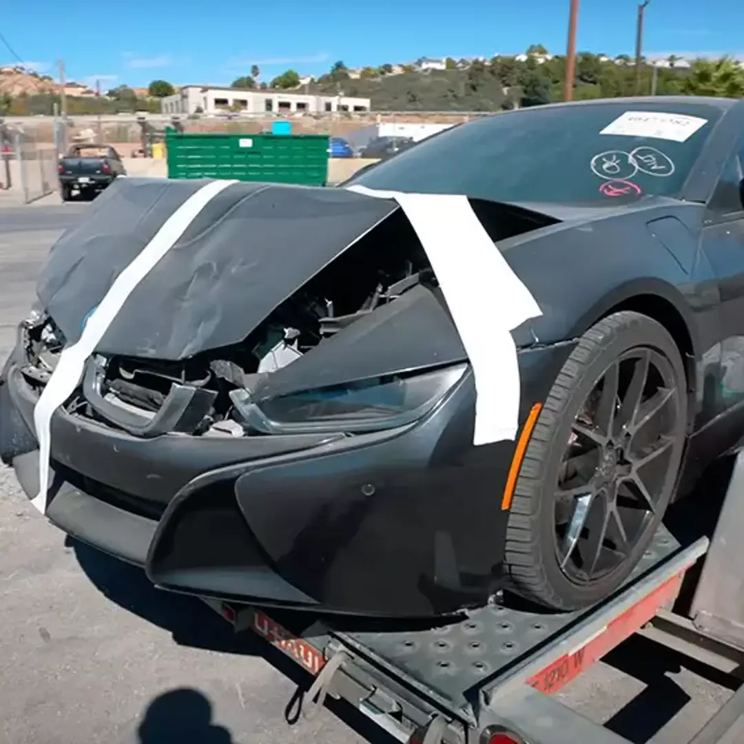 Man spent $20,000 on completely wrecked supercar to see how much money it would cost to restore it