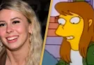 Hawk Tuah girl mysteriously spotted in The Simpsons episode that aired in 1992