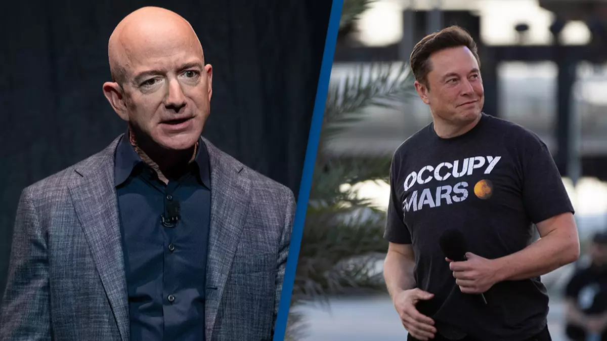 Jeff Bezos has a $100,000,000,000 plan to replace the International Space Station after Elon Musk destroys it