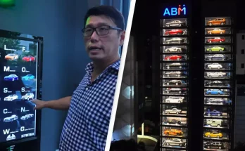 World’s most expensive vending machine is 15 storeys tall and uses robotic system to dispense cars
