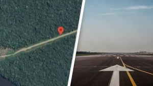 People left baffled after discovering isolated ‘runway’ in the middle of jungle on Google Maps