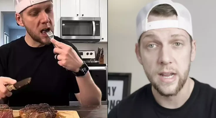 Man who restricted diet to nothing but red meat and eggs for a year reveals shocking impact it had on his body
