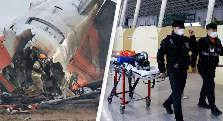 Tragic first words of cabin crew from South Korean plane crash after being rescued from wreckage