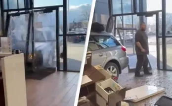 Man crashes into dealership hours after purchasing new car because one request was denied