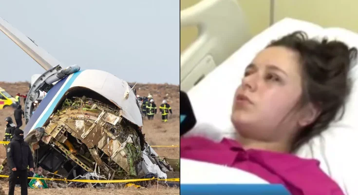 Survivor of Azerbaijan Airlines plane crash that killed 38 people recalls moment she felt ‘explosion close to leg’