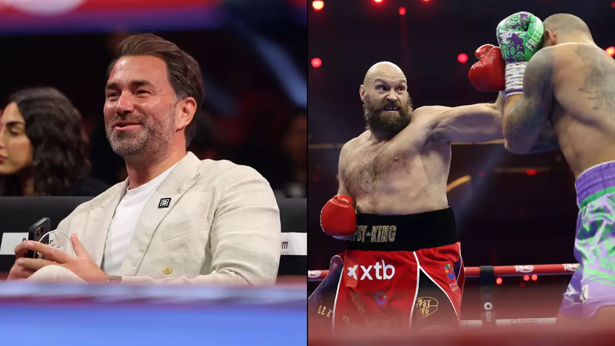 Eddie Hearn reveals next fight for Tyson Fury and insists it will be the 'biggest in history of British boxing'