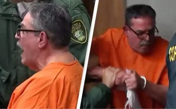 Man who killed neighbor over dog poop has horrific outburst towards widow in court