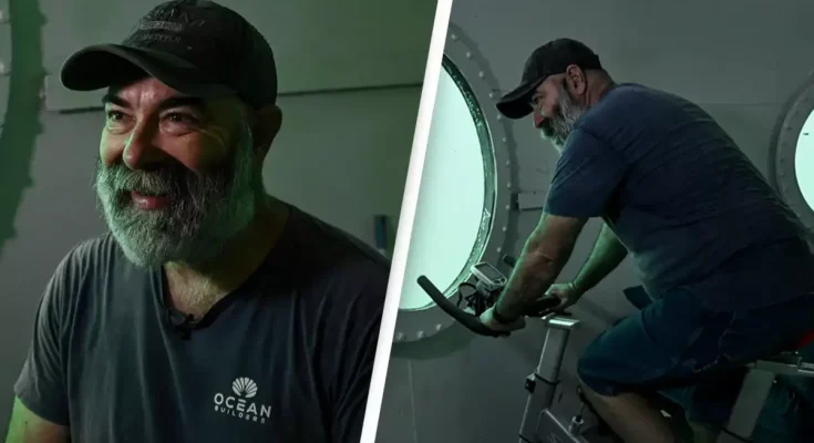 Man who’s been living underwater for months reveals how the test could ‘change the way we think about human life’