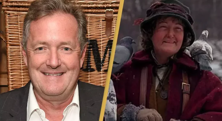 Piers Morgan forced to deny he is the pigeon lady in Home Alone 2