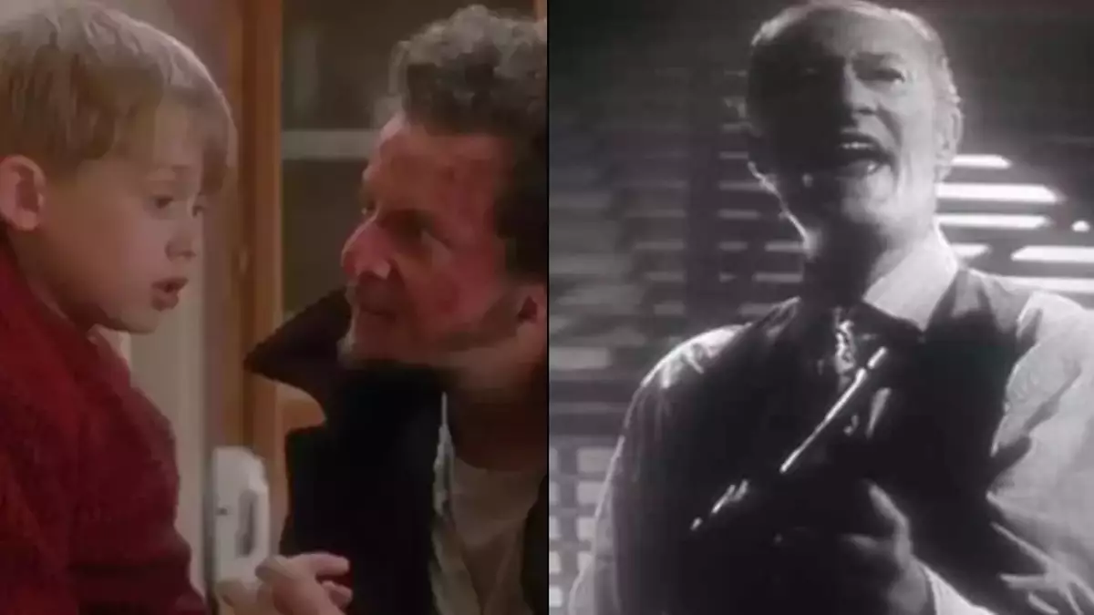 Home Alone fans mindblown after making realisation about black and white movie Kevin watches during film
