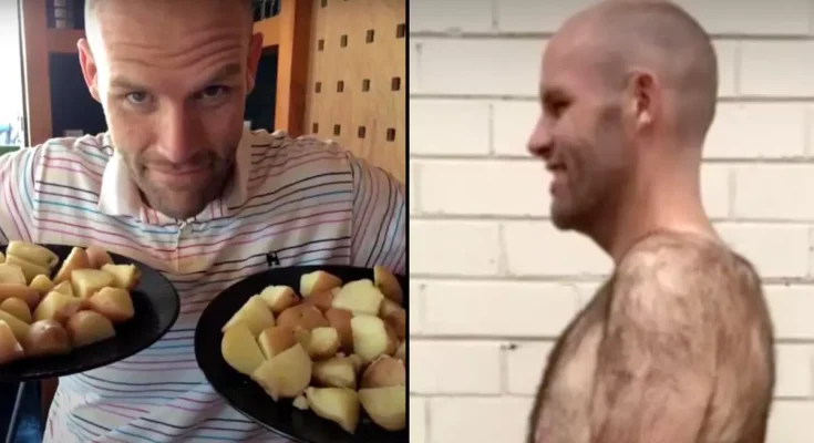 Man who only ate potatoes for an entire year shares incredible impact it had on his body