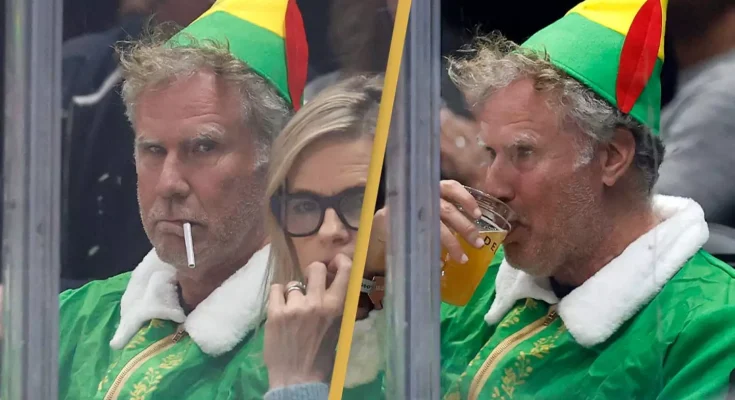 Will Ferrell explains why he dressed up as Buddy the Elf to watch hockey game