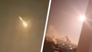 Footage captures incredible moment asteroid crashes into Earth’s atmosphere after NASA warning
