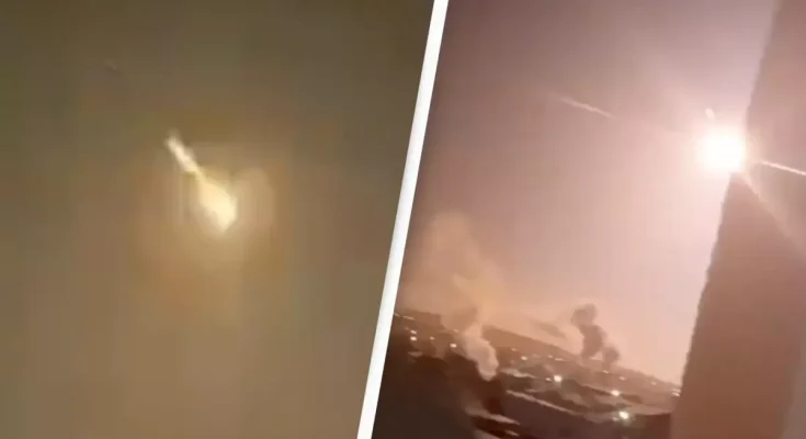 Footage captures incredible moment asteroid crashes into Earth's atmosphere after NASA warning