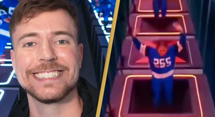MrBeast explains how contestants on new game show fell from huge height without getting hurt despite reports of 'several hospitalizations'