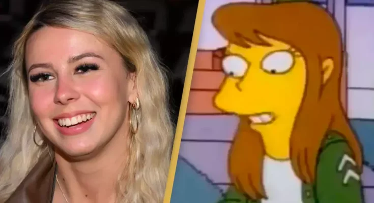 Hawk Tuah girl mysteriously spotted in The Simpsons episode that aired in 1992