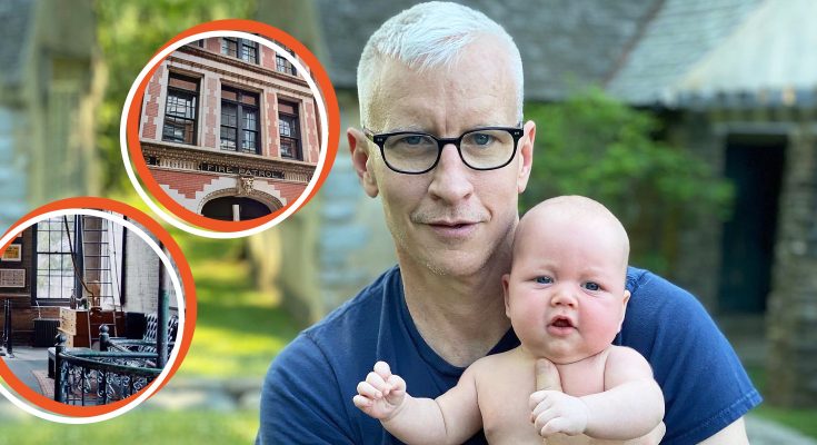 Inside Anderson Cooper's Converted Firehouse Home Where He Lives with Kids He Shares with His Ex