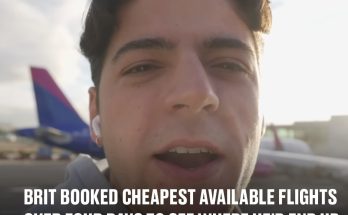 Brit booked cheapest available flights over four days to see where he'd end up The flights were a lot cheaper than you'd think