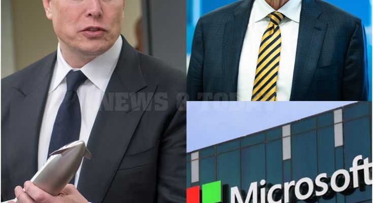 Breaking News: Elon Musk calls for a boycott of Bill Gates’ Microsoft Corporation, “everyone deserves to know the truth.