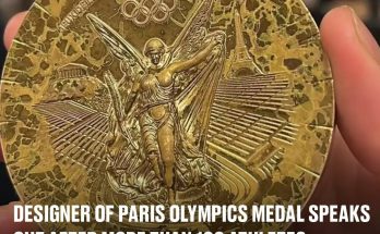 Designer of Paris Olympics medal speaks out after more than 100 athletes 'return' them after games The Olympic medals haven't help up well for some athletes