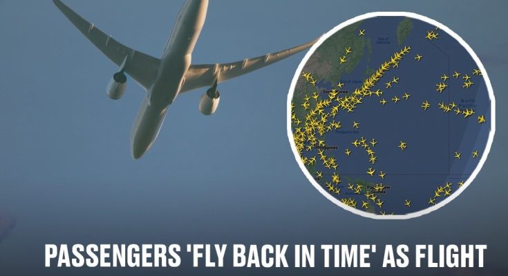 Passengers 'fly back in time' as flight takes off in 2025 and lands in 2024