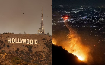 LA’s iconic Hollywood Boulevard evacuated amid dangerous wildfires in celebrity hotspot