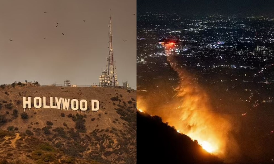 LA’s iconic Hollywood Boulevard evacuated amid dangerous wildfires in celebrity hotspot